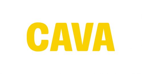 4991007cCAVA Logo Brand Yellow